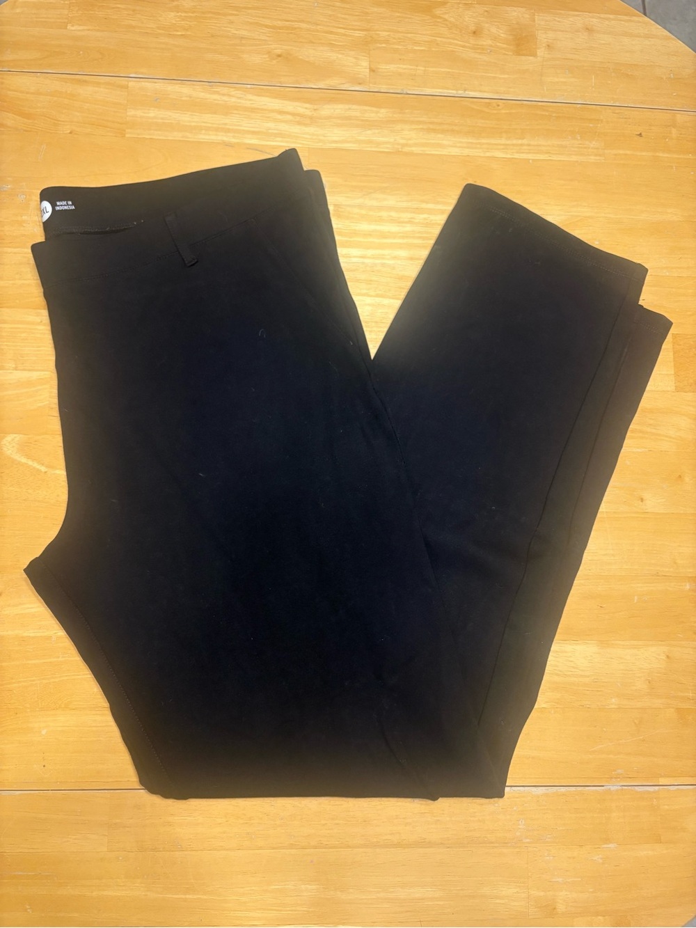 Women’s Betabrand black dress pant yoga pant, straight leg, sz: 2XL. Faux pocket